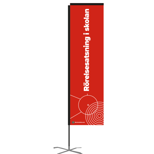 Beachflag H-Shape kryssfot & Vattenring Beachflag H-Shape kryssfot & Vattenring